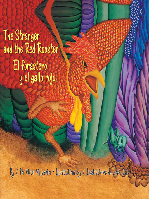 Imagen de portada para The Stranger and the Red Rooster / El forastero y el gallo rojo